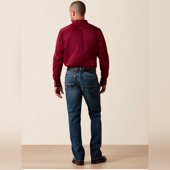 M7 Rocker Stretch Coltrane Stackable Straight Leg Jean - Picture 10 of 13